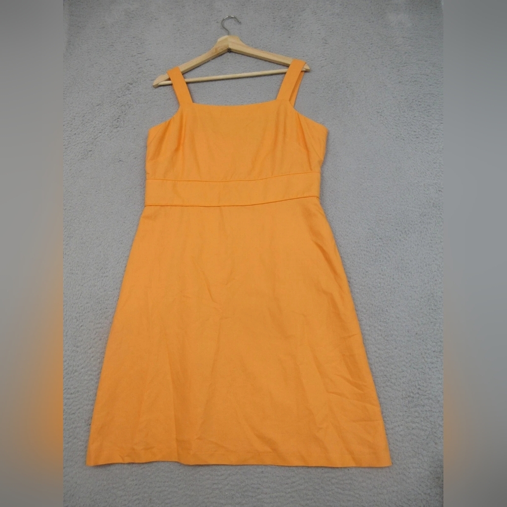 Bright Orange Sleeveless Sundress - Picture 5 of 5